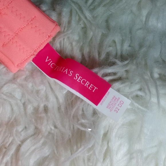 Victoria's Secret Color Block Piped Bikini Top Size 32DD - Picture 8 of 8